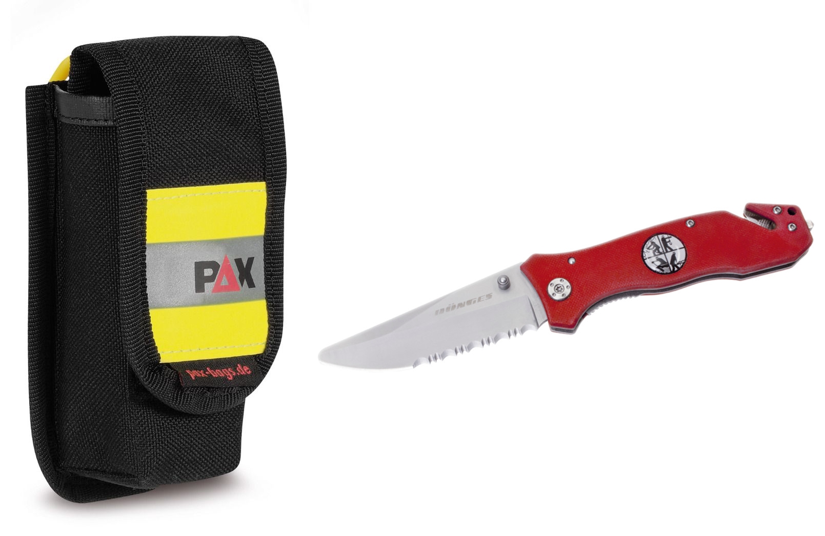 FIREPAX-SET FEUERWEHRMESSER - Rettungsmesser-Sets - Helpi-Shop - Der  Feuerwehrshop
