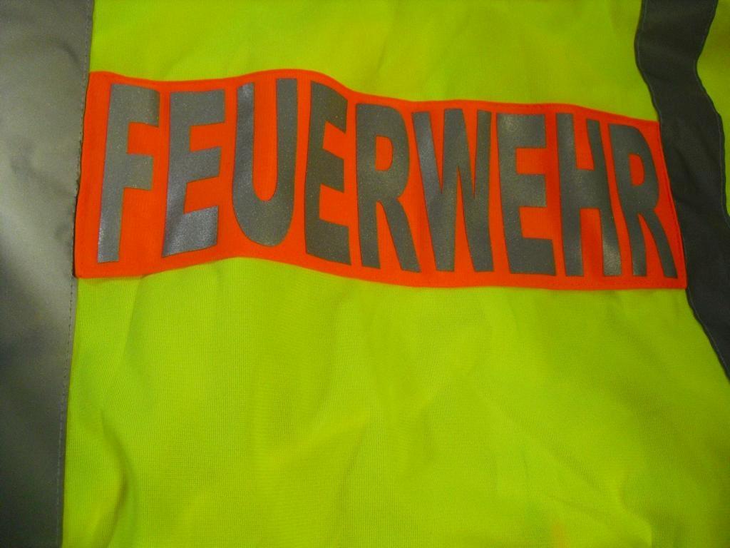 Feuerwehr Warnweste, leucht-orange - Behoerdenshop24